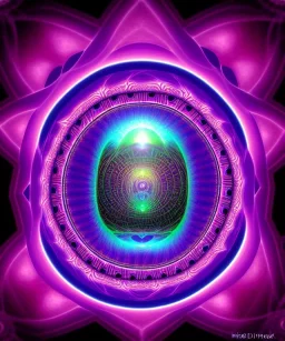 meditation, third eye, universe, fourth dimension, fractal, realistic, 8k, high quality, extreme detail, symmetrical, chakra, human