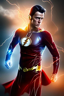 4K Ultra-HD -- The Flash/Superman hybrid --4k Ultra-HD--Hyper realistic--Cinema lighting