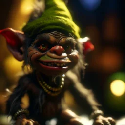 hairy pimp groove funk goblin gremlin hippie in running inside big thread mill, prize winning oil painting, ,bokeh like f/0.8, tilt-shift lens 8k, high detail, smooth render, down-light, unreal engine