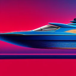 fullbody Drawing of 'sketch of SUperBoat',intricate detail,andrea bonelli,Kilian Eng,Ohrai,evan lee,Aleksandr Sidelnikov,KyuYong Eom,three quarters frontal aerial view,toned colors,16k