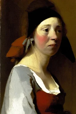 Carel Fabritius woman