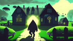 a couple witnesses lovecraftian alien overlords attack farmhouses