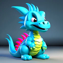 cute dragon 3D