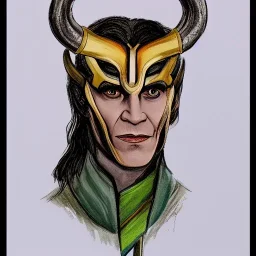 Portrait of loki