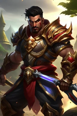 Darius from league of legends duelist royal guardian