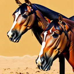 Arabic horse