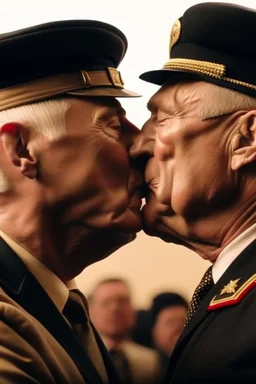 4K full details, photo, Vladimir Putin kissing Hitler, the Russian president is in the middle of a fight.