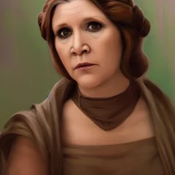 [[extrem stunning photorealistic Carrie Fisher as Princess Leia]] :: [[photorealistic brown eyes, short hair, head and shoulders portrait, 8k resolution photorealistic portrait by Greg Rutkowski, Artgerm, WLOP, Alphonse Mucha, dynamic lighting, hyperdetailed, intricately detailed, triadic colors]]