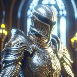 stylized gothic knight with ornaments, epic, fantasy, intricate, hyper detailed, artstation, concept art, smooth, sharp focus, ray tracing, vibrant, photorealistic, textured, centered, 4k