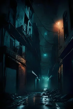 danger place horror street night