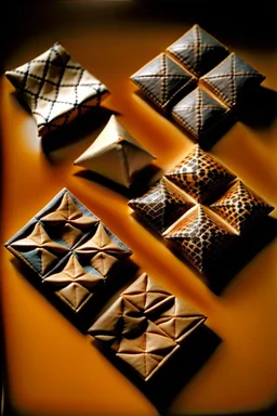 Roger Penrose’s aperiodic tiles. Left: Rhombuses, or “rhombs.” Right: Kites and darts.