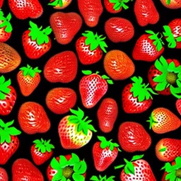 Landscape of Strawberries