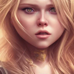 close up portrait painting of Avril lavigne, ultra realistic, concept art, intricate details, serious, highly detailed, photorealistic, octane render, 8 k, unreal engine. art by artgerm and greg rutkowski and alphonse mucha