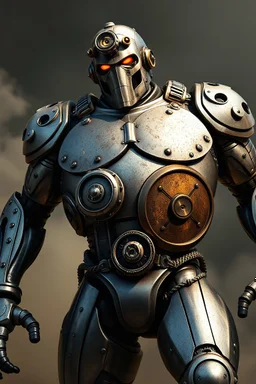 Big metal dude steampunk ultron add metal buldge