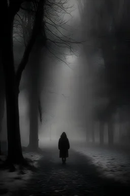 Y la soledad me va creciendo Con la niebla de este invierno Que no puedo resistir La noche sin ti