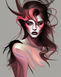 Woman art design