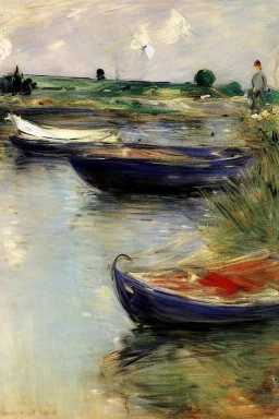 Berthe Morisot, boats