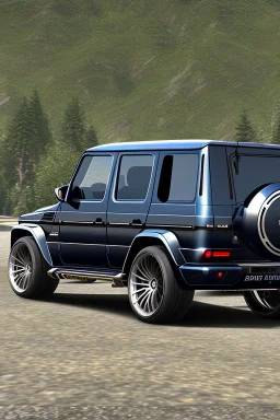 BMW G-Class musou black hyper sport, Rear View, 4K, Ultra Realistic