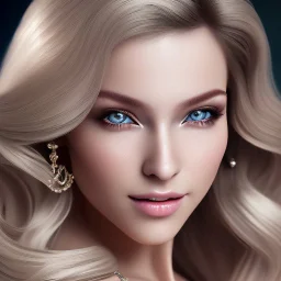 (best quality, 4k, 8k, highres, masterpiece:1.2), ultra-detailed, (realistic, photorealistic, photo-realistic:1.37),hyper realistic, gorgeous smiling 1woman,long hair,looking at viewer,realistic proportions,blue eyes,hair ornament,dress,very long hair,flower,blonde hair,parted lips,necklace,white dress,blonde hair,lips,blurry background,freckles,realistic,head wreath, pink flower,realistic portrait