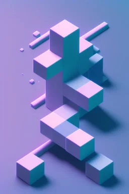 full length isometric clean art NFT, soft lighting, soft pastel gradients, high definition, 3d icon clay render, blender 3d