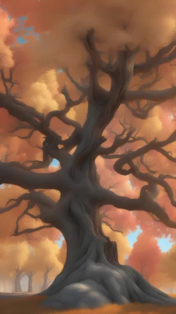ARCHERS on branches, robin hood squatting on branch of Hyperbolic Fractal Tree in Fall, Autumn, Hyperbolic fractal tree trunk, hyperdetailed matte, splash art, matte art, spray paint, shiny oil gouache melting, acrylic, high contrast, colorful polychromatic, ultra detailed, CGSociety * 3D Game Cinematic Feel, Epic 3D Videogame Graphics, Intricately Detailed, 8K Resolution, Dynamic Lighting, Unreal Engine 5, CryEngine, Trending on ArtStation, HDR, 3D Masterpiece, Unity Render