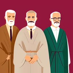 Ilustración de los 'tres' Reyes Magos al estilo de Joe Sacco