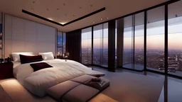 penthouse bedroom