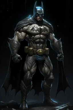 Full body portrait, Breathtaking, a defiant Batman luchador on the ring, Dark ambient, dynamic action pose, art by justin gerard and greg rutkowski, digital art, sharp focus, very detailed, intricate, realistic painting, d & d, character design, as a pugtrending on artstation, pinterest