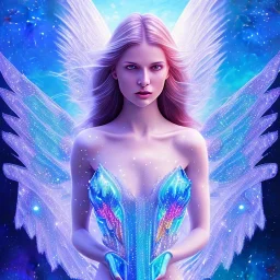 Angel crystalline, blue,pink , cosmic, opalescent, gemstones, crystals, other worldly,water,bright, ice background, snow lake blue