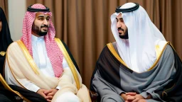 ولي العهد محمد بن سلمان يضع عمامة شيعيةء