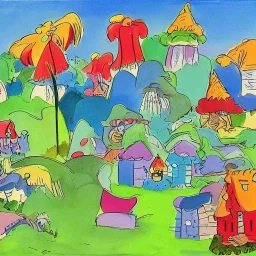 village by dr seuss