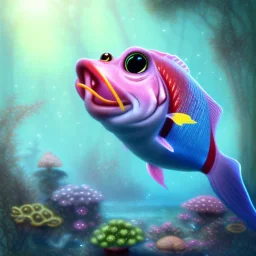 Cute Fish, Wearing make up avatar pandora