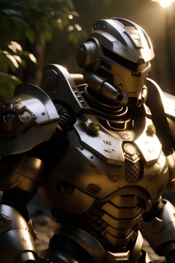 Warforged , dnd pc art , 8k, 3d cgi, unreal engine 6, cinematic background,