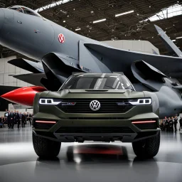 a military fighter jet designed by volkswagen \