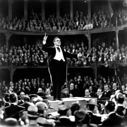 Enrico Caruso performing at the Grand Old Opry