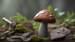 mushroom-headed dwarf hammer