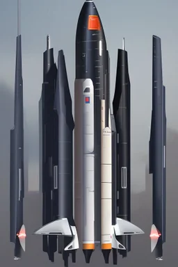 Space Rockets design, sophisticated, dominating design
