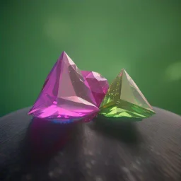 rare colorful gems, surreal max detail 8k