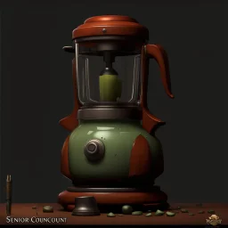 a blender , an ultrafine detailed painting by senior character artist, featured on polycount, sots art, artstation hd, 2d game art, behance hd