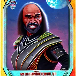 Klingon Baseball card