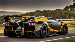 Bugatti Veyron MANSORY Fused with Lamborghini Veneno, Super Detailed, desktop wallpaper, 4K