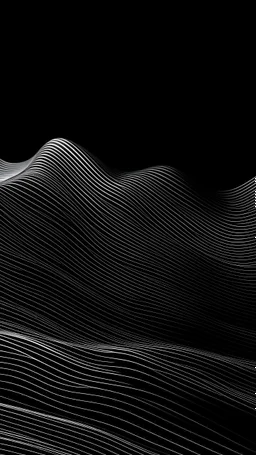 black withe wave ,minimal ,frequenz, planet ,