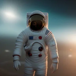 astronaut falling from earth to atmosphere, full body detail, unreal 5, octane render,cinema4d, dynamic lighting, 8k, redshift render, highly, hyperrealism ultra detailed, hyper realistic.