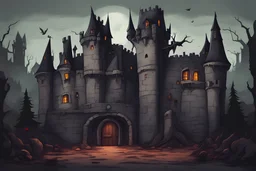 Castle horror 2d