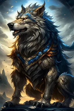 wolf god majestic