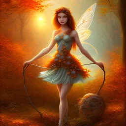 Autumn fairy