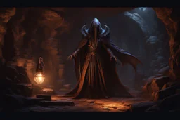 a mind flayer d in an underground dungeon. fantasy concept art, exquisite realism, a masterpiece, dynamic lighting, hyper detailed, intricately detailed, deep color, Unreal Engine, volumetric lighting , Epic cinematic brilliant stunning intricate meticulously detailed dramatic atmospheric maximal,