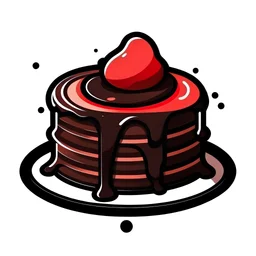 the cake is a lie as a logo