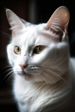 POtrait ofcat vam gogh