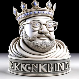 King cheerful 3D Clear details